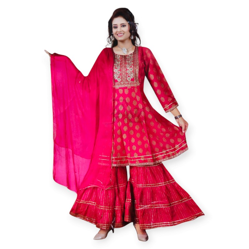 Kurta Sharara Set